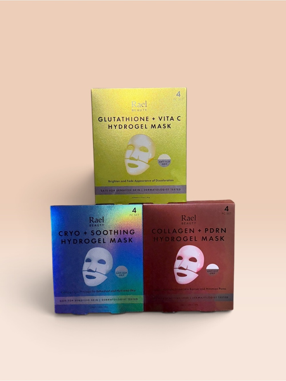 Glutathione + Vita C Hydrogel Mask — Yellow